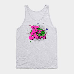 Super Nerd Comic Book Tank Top